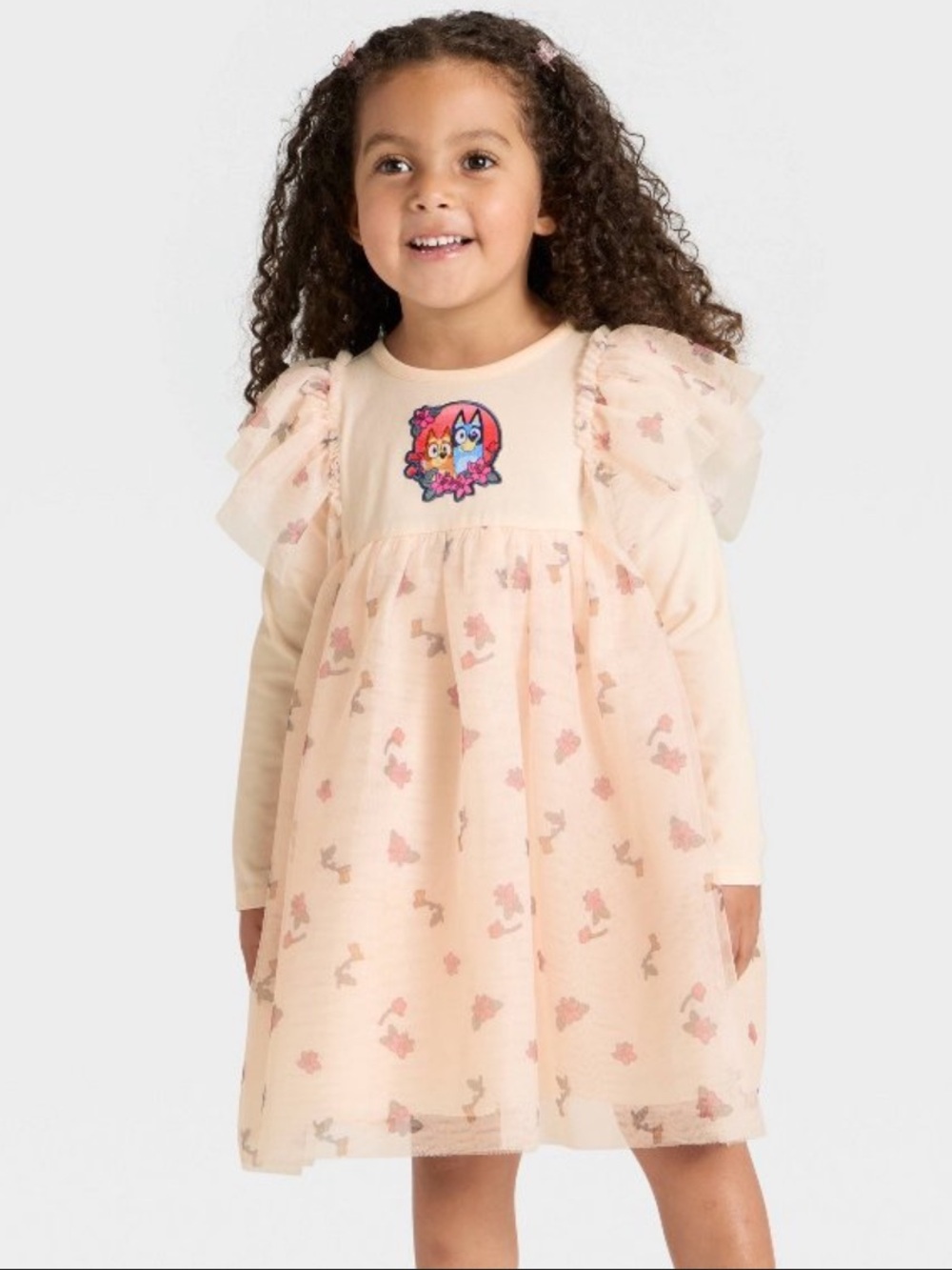 Bluey Long Sleeve Dress